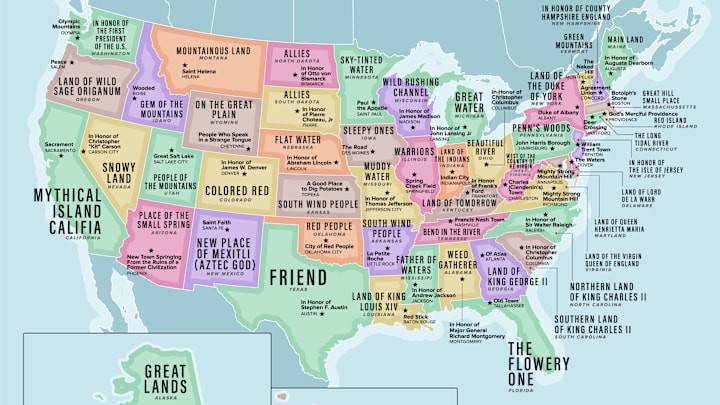 Curious about what your state's name means?