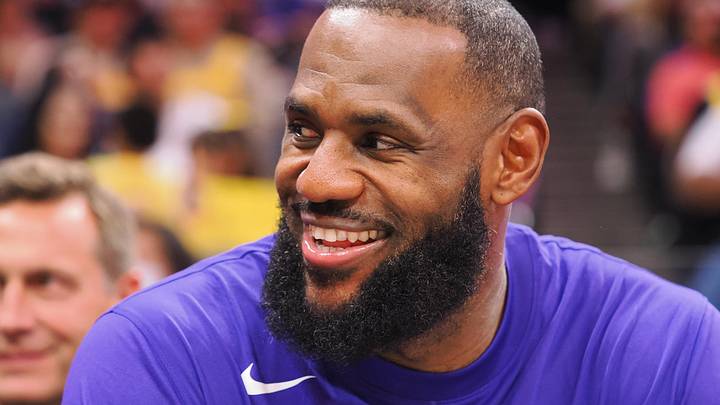 Los Angeles Lakers star LeBron James.