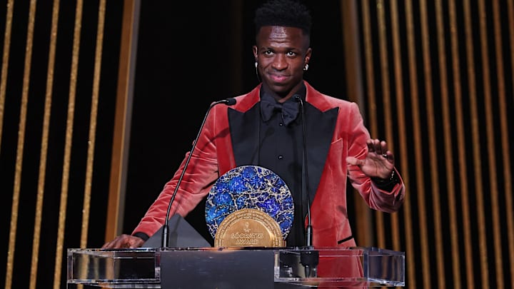 Vinicius Junior won the 2023 Socrates Award