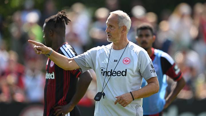 Eintracht-Coach Adi Hütter spricht Klartext Eintracht-Coach Adi Hütter spricht Klartext