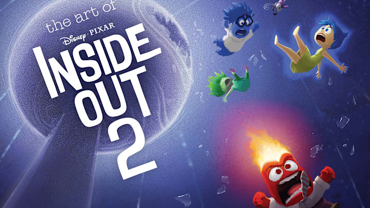 The Art of Inside Out 2 Cover Image. Image Credit to Chronicle Books. 