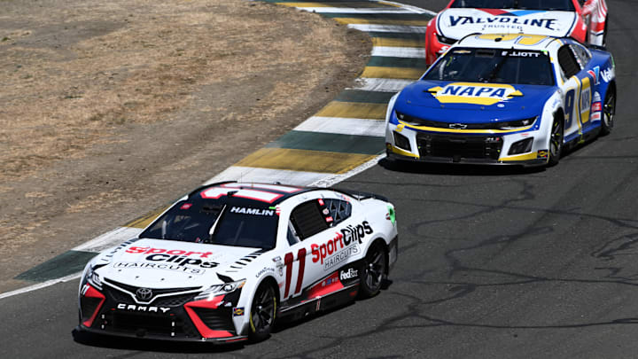Denny Hamlin, Joe Gibbs Racing, Sonoma Raceway, NASCAR