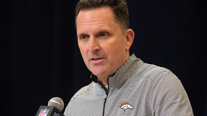 Denver Broncos general manager George Paton