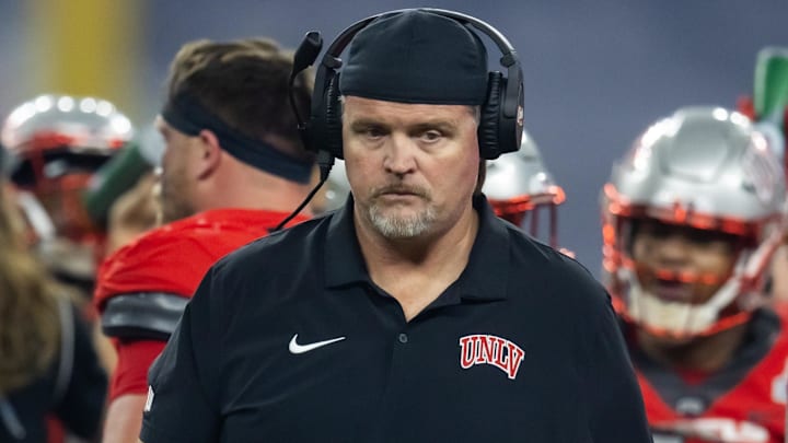 UNLV Rebels offensive line coach Vance Vice UNLV Rebels offensive line coach Vance Vice