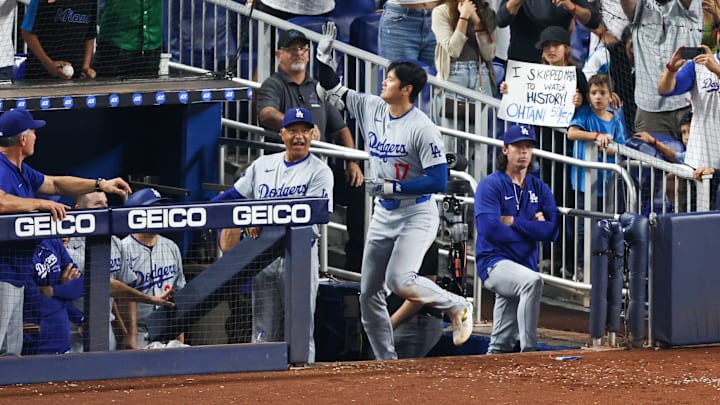 Los Angeles Dodgers v Miami Marlins
