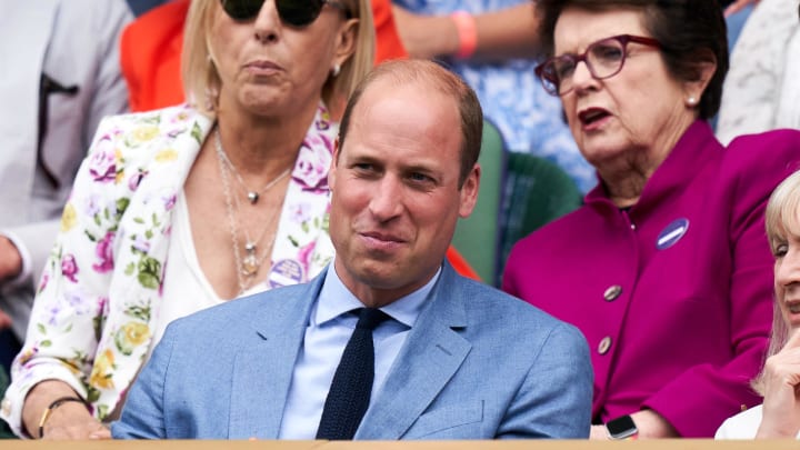 Prince William, Billie Jean King and Martina Navratilova Prince William, Billie Jean King and Martina Navratilova