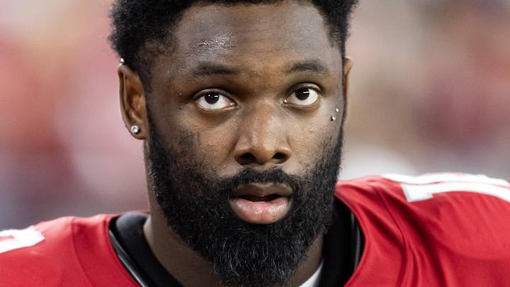 Arizona Cardinals linebacker Josh Sweat (10) 