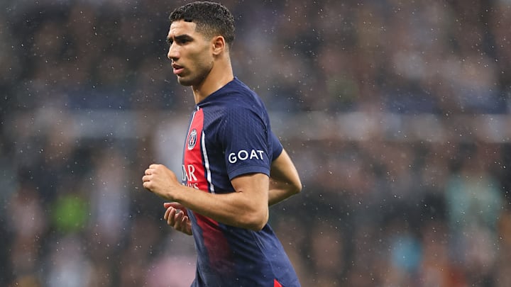 Achraf Hakimi n'a pas souhaité communiqué.