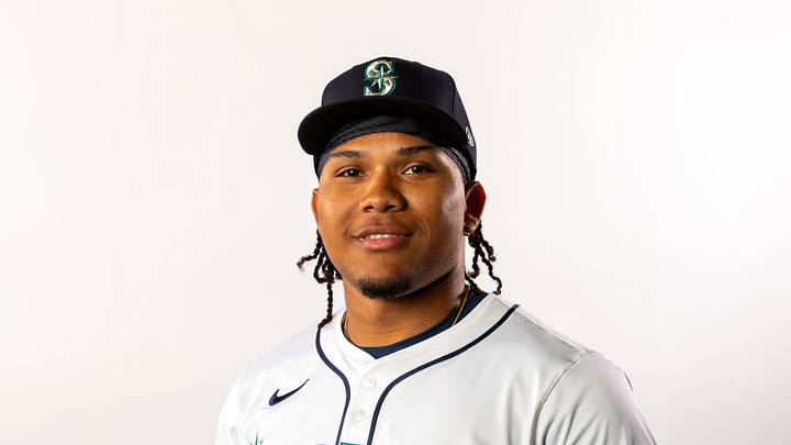 Feb 20, 2025; Peoria, AZ, USA; Seattle Mariners infielder Michael Arroyo poses for a portrait during media day at Peoria Sports Complex. Mandatory Credit: Mark J. Rebilas-Imagn Images Feb 20, 2025; Peoria, AZ, USA; Seattle Mariners infielder Michael Arroyo poses for a portrait during media day at Peoria Sports Complex. Mandatory Credit: Mark J. Rebilas-Imagn Images