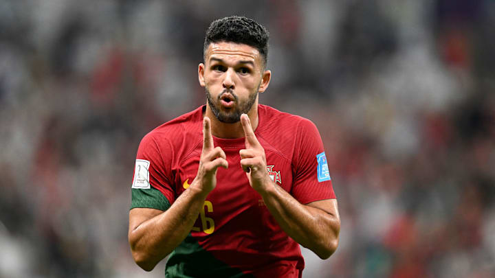 Goncalo Ramos made a name for himself in the World Cup round of 16