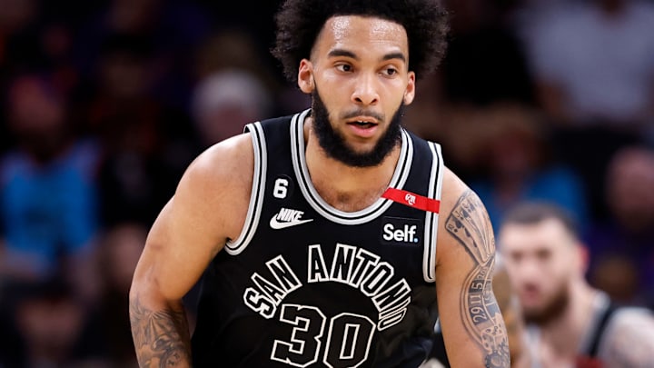 San Antonio Spurs Rookie Julian Champagnie