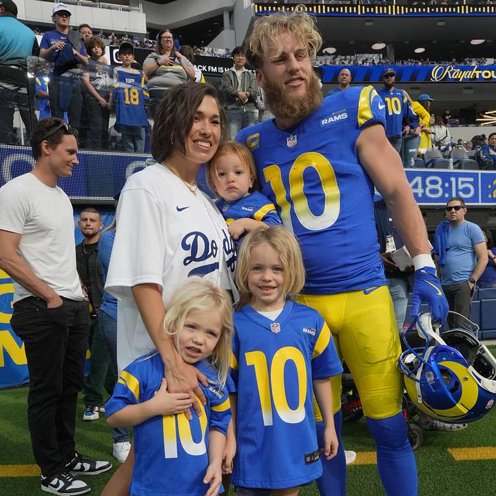 Cooper Kupp's Wife Anna Causes Stir in Seahawks Coat vs. Former Team Rams  in NFCC