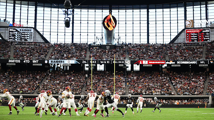El allegiant Stadium es la casa de Las Vegas Raiders