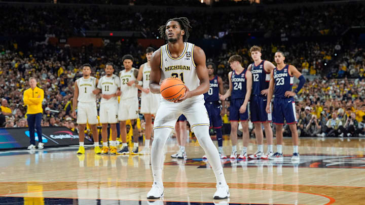 Michigan forward Morez Johnson Jr.