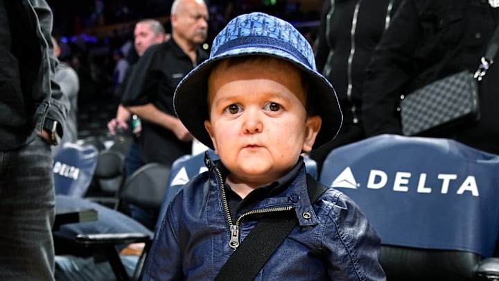 Celebrities At The Los Angeles Lakers Game