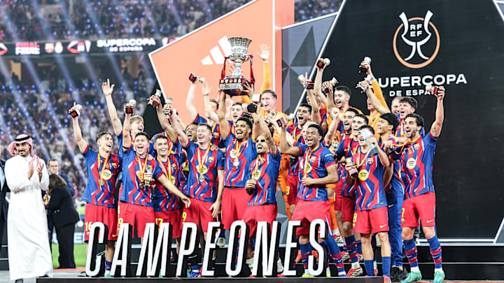 Barcelona tem 16 títulos da Supercopa da Espanha