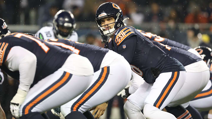 Going under center more is something different for Caleb Williams but it's only one of many changes he'll face in Ben Johnson's offense. Going under center more is something different for Caleb Williams but it's only one of many changes he'll face in Ben Johnson's offense.