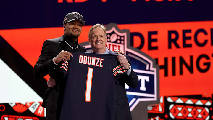 Odzune joins a talented receiver room in Chicago that features D.J. Moore and Keenan Allen. 