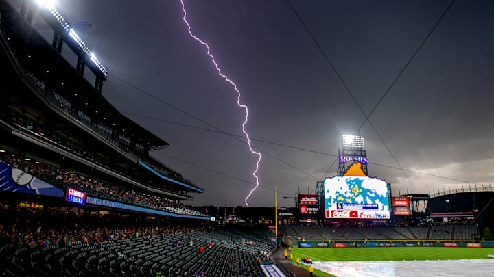 Cincinnati Reds v Colorado Rockies