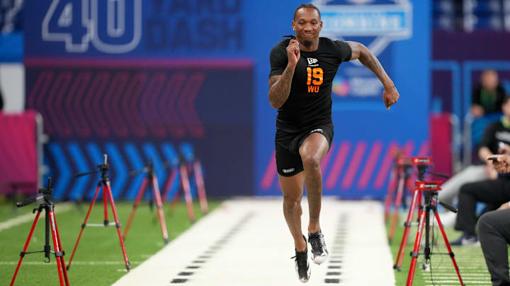 Texas Tech wideout Caleb Douglas.