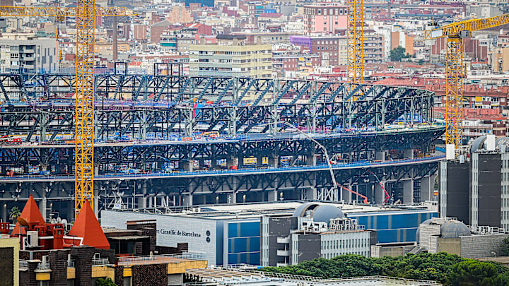 O Barcelona não joga no Camp Nou desde o primeiro semestre de 2023 O Barcelona não joga no Camp Nou desde o primeiro semestre de 2023