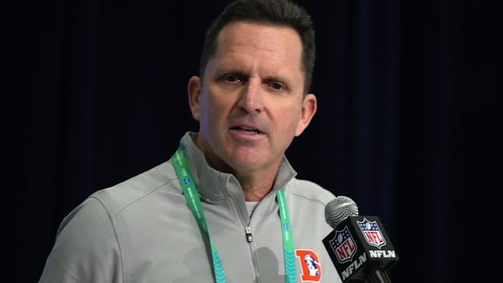 Denver Broncos general manager George Paton