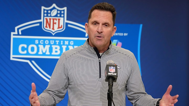 Denver Broncos general manager George Paton Denver Broncos general manager George Paton