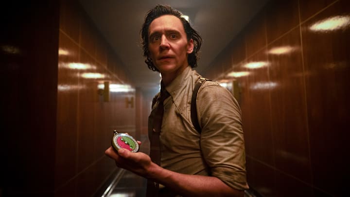 Tom Hiddleston as Loki in Marvel Studios' LOKI, Season 2, exclusively on Disney+. Photo by Gareth Gatrell. © 2023 MARVEL.