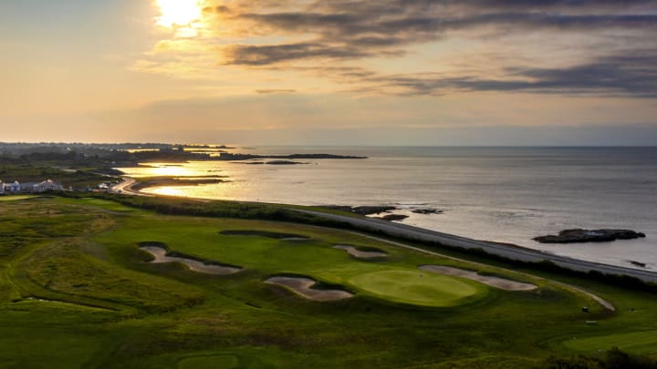 The 13th hole at Newport Country Club. 