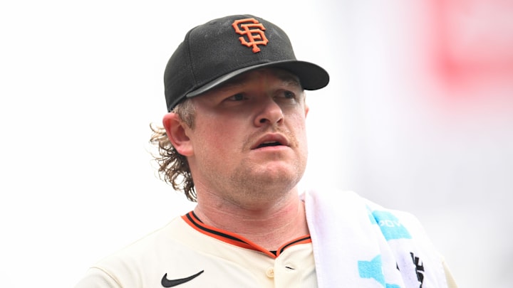 San Francisco Giants starting pitcher Logan Webb. San Francisco Giants starting pitcher Logan Webb.