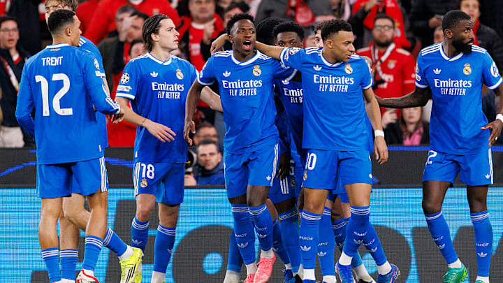 Real Madrid have one foot in the Champions League round of 16.