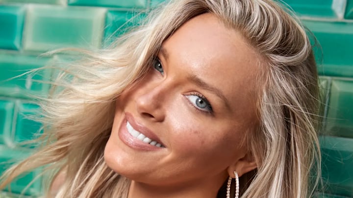 Camille Kostek was photographed by Ben Watts in Portugal. 