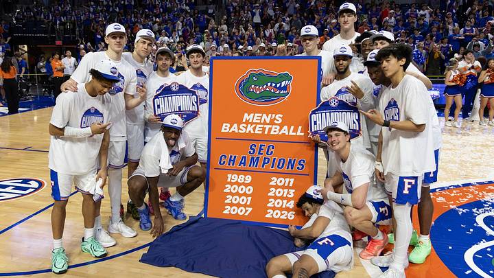 The Florida Gators won the SEC regular season title in men's basketball in 2026. The Florida Gators won the SEC regular season title in men's basketball in 2026.