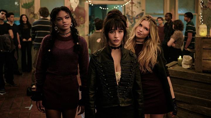 Jordan Leftwich, Malina Weissman, and Ora Duplass in Coven Academy Jordan Leftwich, Malina Weissman, and Ora Duplass in Coven Academy