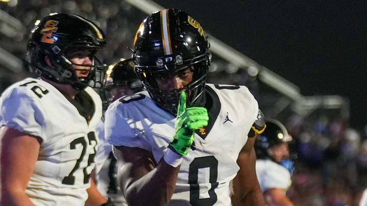 Southeast Polk running back Stanley Cooper celebrates after scoring a touchdown against Waukee Northwest during a high school football game on Friday, Oct. 9, 2026, at at Waukee Northwest High School in Waukee. Mandatory Credit: Bryon Houlgrave-The Des Moines Register Southeast Polk running back Stanley Cooper celebrates after scoring a touchdown against Waukee Northwest during a high school football game on Friday, Oct. 9, 2026, at at Waukee Northwest High School in Waukee. Mandatory Credit: Bryon Houlgrave-The Des Moines Register