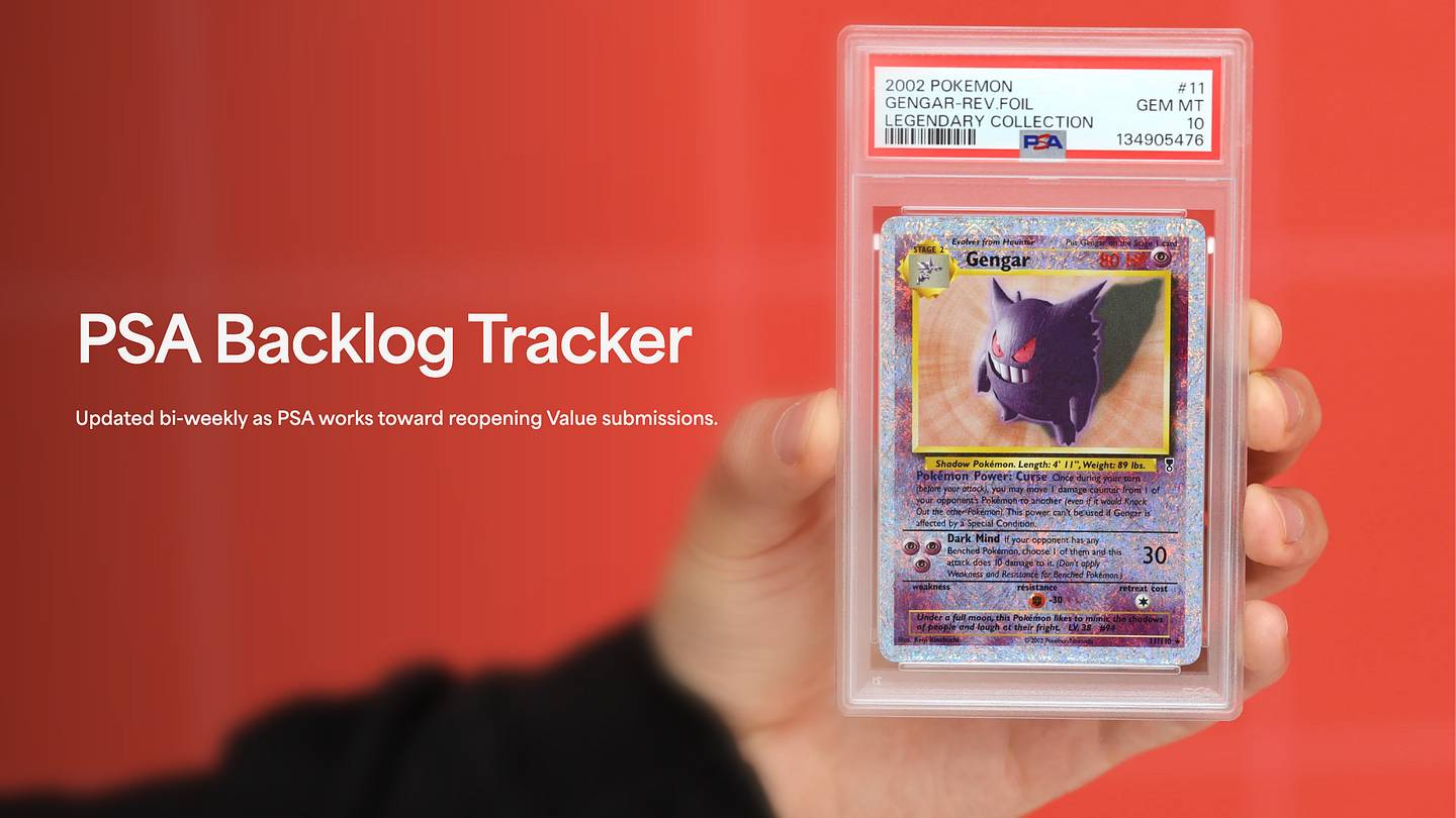 PSA Bi-Weekly Update Shows 11 Million Cards Still Backlogged