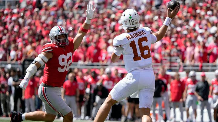 The Ohio State Buckeyes and Texas Longhorns were intertwined by CBS Sports, but their stories aren't similar