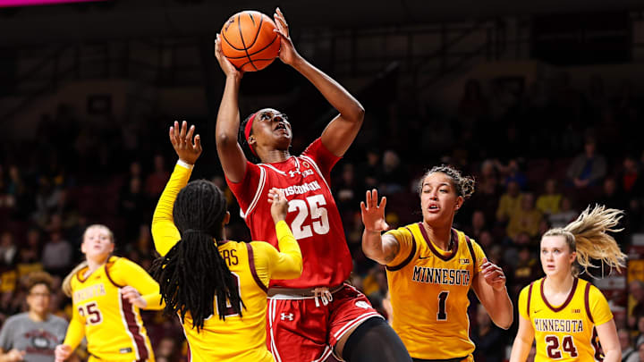 Wisconsin will need a big game from Serah Williams if they hope to upset Maryland on Saturday.