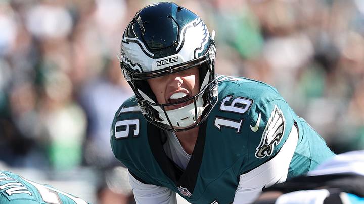 The Eagles' offense remained a concern throughout Sunday's loss to the Panthers. The Eagles' offense remained a concern throughout Sunday's loss to the Panthers.
