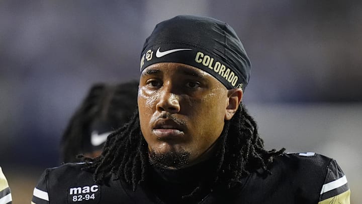 Sep 20, 2025; Boulder, Colorado, USA; Colorado Buffaloes quarterback Kaidon Salter (3) before the game against the Wyoming Cowboys at Folsom Field. Sep 20, 2025; Boulder, Colorado, USA; Colorado Buffaloes quarterback Kaidon Salter (3) before the game against the Wyoming Cowboys at Folsom Field.