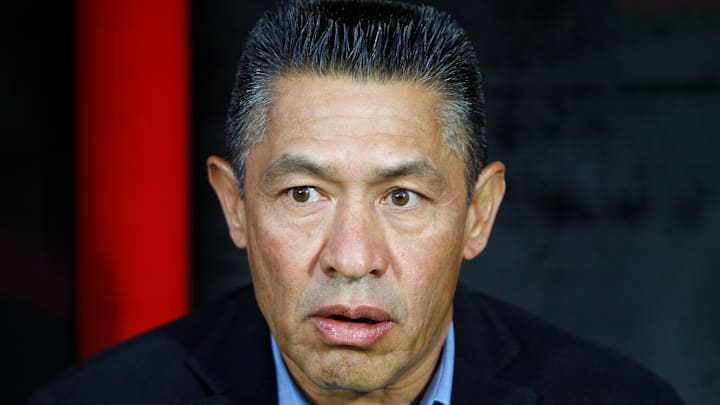 El entrenador Ignacio Ambriz. El entrenador Ignacio Ambriz.