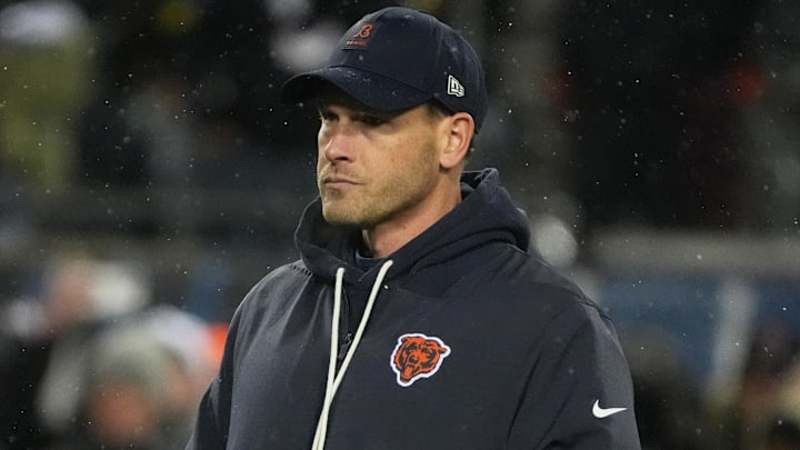 Chicago Bears head coach Ben Johnson.