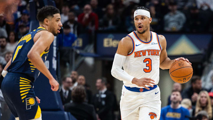 The Knicks are favored to win Game 1 of the Eastern Conference Finals.