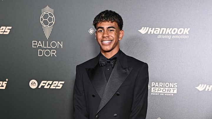 Lamine Yamal a reçu le Trophée Kopa 2024.