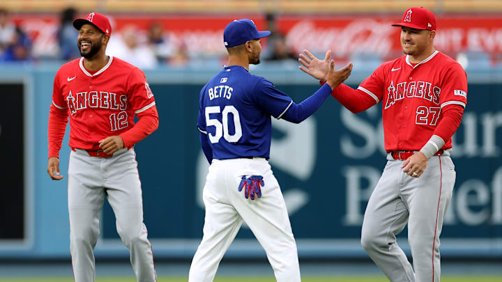 Los Angeles Angels v Los Angeles Dodgers
