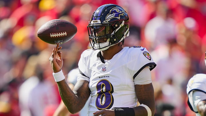Baltimore Ravens quarterback Lamar Jackson Baltimore Ravens quarterback Lamar Jackson