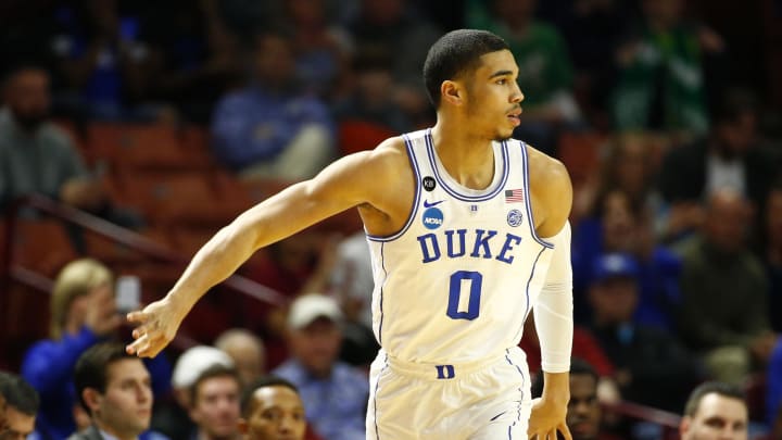 Duke basketball forward Jayson Tatum
