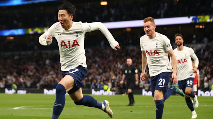 Harry Kane et Heung-min Son ont participé à la victoire des Spurs dans le North London Derby