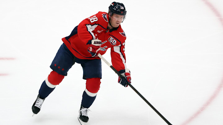 Rasmus Sandin, Washington Capitals Mandatory Credit: Daniel Kucin Jr.-Imagn Images