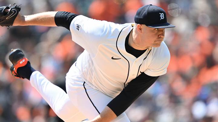 Apr 23, 2026; Detroit, Michigan, USA; Detroit Tigers pitcher Tarik Skubal (29) throws a pitch against the Milwaukee Brewers in the second inning at Comerica Park. Mandatory Credit: Lon Horwedel-Imagn Images Apr 23, 2026; Detroit, Michigan, USA; Detroit Tigers pitcher Tarik Skubal (29) throws a pitch against the Milwaukee Brewers in the second inning at Comerica Park. Mandatory Credit: Lon Horwedel-Imagn Images